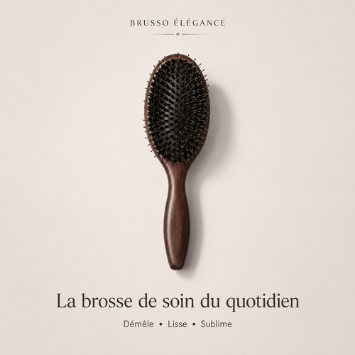 Brosse pour cheveux doux !